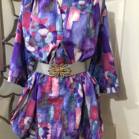 Vintage 90s "Painter Smock" Dress