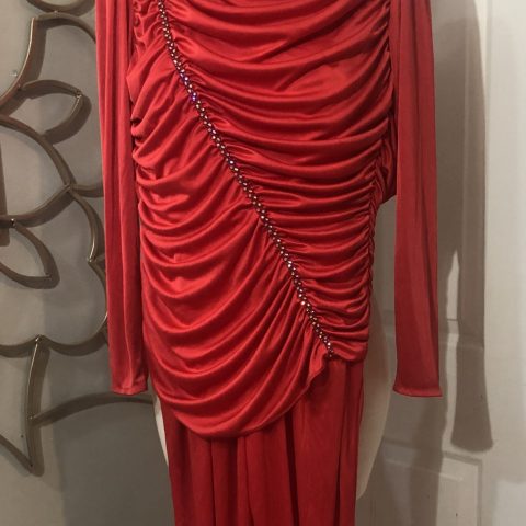 Fabulous 80's Rockin' Red Romper